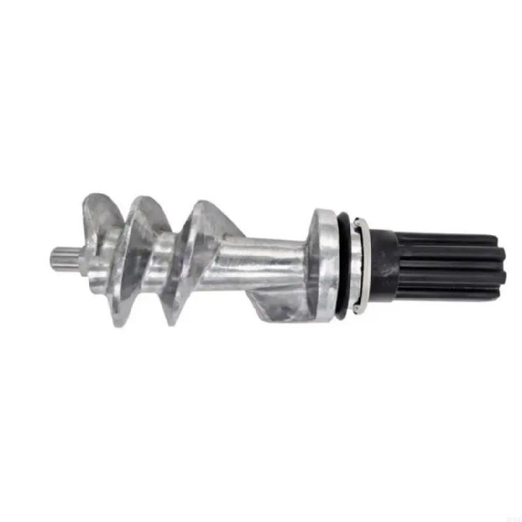 

Metal Meat Grinder Screw Sleeve Accessory Leakproof Design Replacement Component for Commercial Food Preparation 1