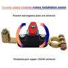 12V 24V Car Battery Disconnect Switch Manual Circuit Zinc Structure Breaker Pole Free Disconnect Knob Alloy Negative Tool I6Y0