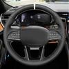 For Jeep Grand Cherokee V WLGrand Cherokee L 2021-2024 Car Steering Wheel Hand Stitched Renovation Interior Leather Accessories AMU1