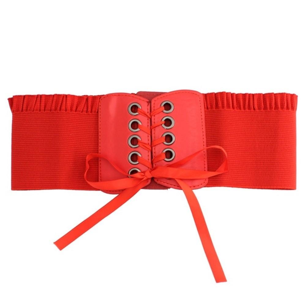 Wide Corset Waist Belt Elastic Waist Bands Fashion Waist Cover  For Skirts Dress Top Clothes