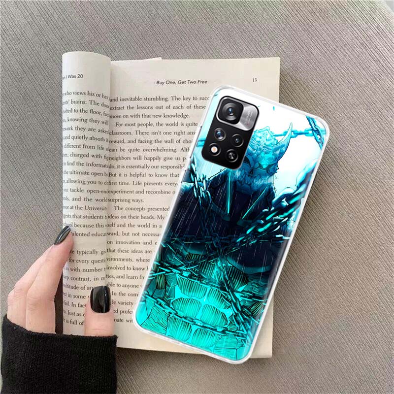 Kaiju Nr. 8 Anime Handyhülle Für Redmi Note 13 12 Pro Plus 14 15 Pro 5G 11 11T 11E 11S 10 Pro 10S 9 9S Hülle Handy Klar TPU Capa