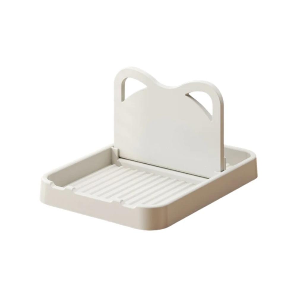 U-förmiger Rillentopfdeckelhalter, faltbare Topfdeckelauflage, multifunktionaler Löffelablagetisch