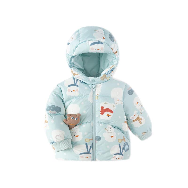 Balabala Unisex Kids Goose Down Winter Puffer Jacket 80