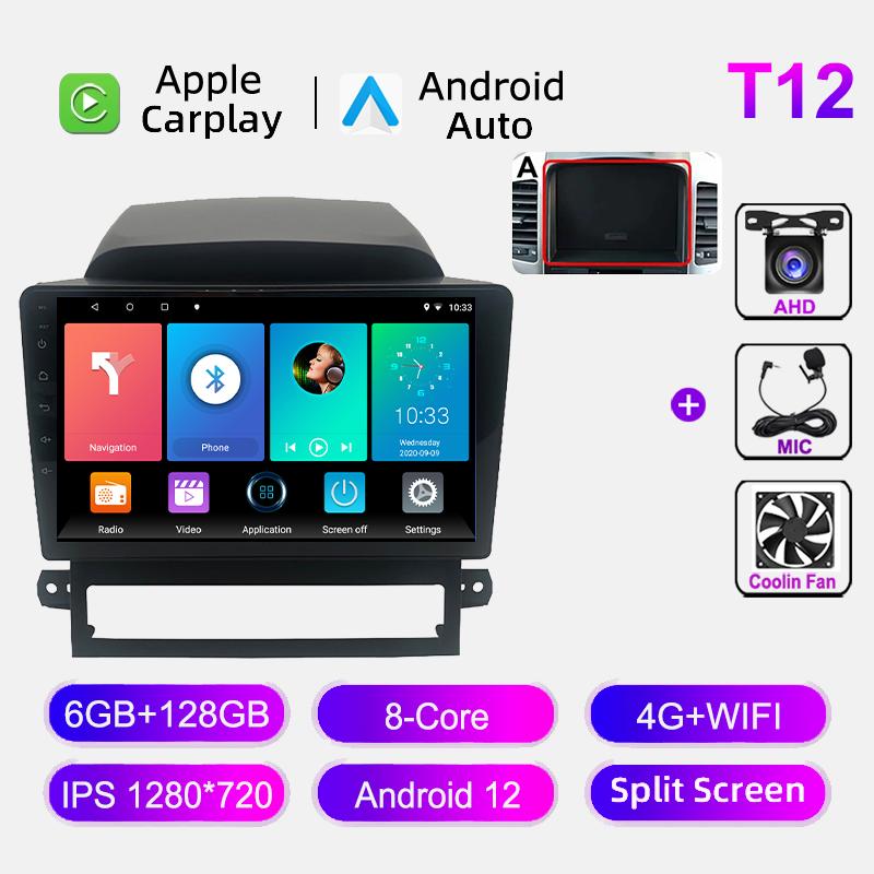 Navigation GPS Car Radio For Chevrolet Captiva 2008-2012 WIFI 4G Carplay Android Auto Autoradio Multimedia Video Player No 2din