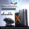5-in-1 Multifunctional Handheld Fan: Waist & Neck Hanging, Desktop & Umbrella Clip, USB Rechargeable, Low Noise, Strong Wind