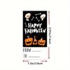 300PCS/Roll Halloween Gift Tags Self Adhesive Funny Festive Stickers for Party Decoration Gift Wrapping Packaging Holiday Labels