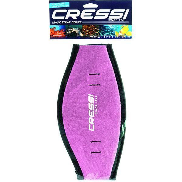 Diving mask accessories - cressi - neoprene mask band - adult - unisex - black nero