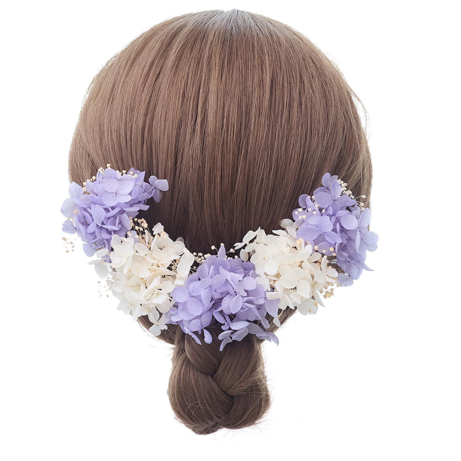 

Hair Preserved Coming of Age 5 Flower Decoration Hair Fireworks Graduation [R-QINYUER] Ornament, Headdress, Flower, Wedding, Bridal, Ceremony,