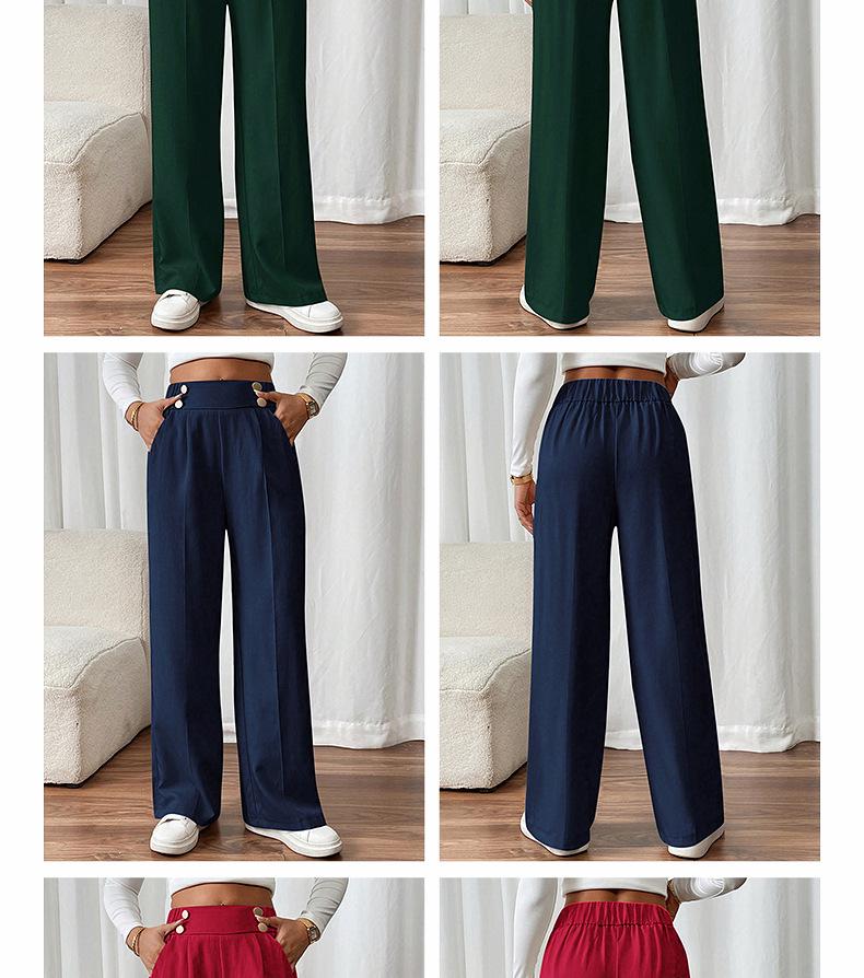 2025 Women's High Waist Slimming Casual Pants for Summer