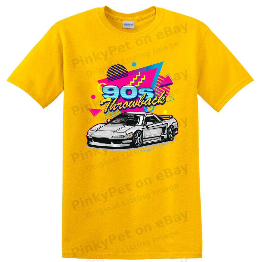 90s Throwback Car T Shirt Retro Vintage Graphic Tee for Car Enthusiasts