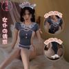 New Maid Cos Sexy Lolita Cute Suspender Dress Set Maid Flirting Seduction