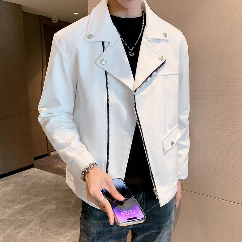 Men's Trendy Korean Style Casual Suit Jacket for Autumn/Winter