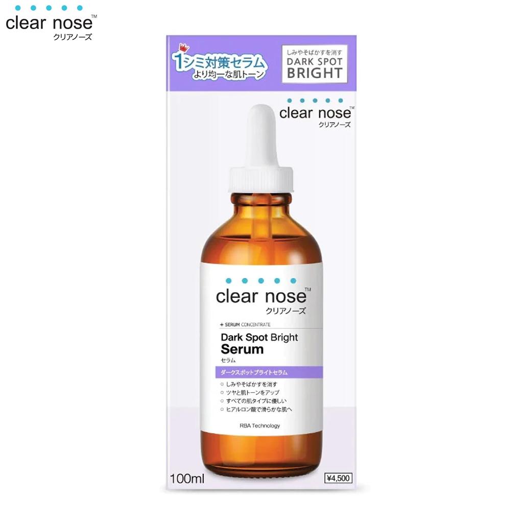 Clear Nose Dark Spot Bright Serum, Serum Concentrate, RBA Technology , 100 Ml.