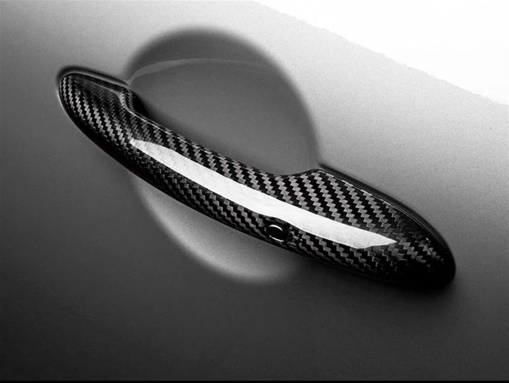 Car Exterior Door Handle Cover Protective Sticker Chrome Carbon Fiber Fit for Subaru Impreza
