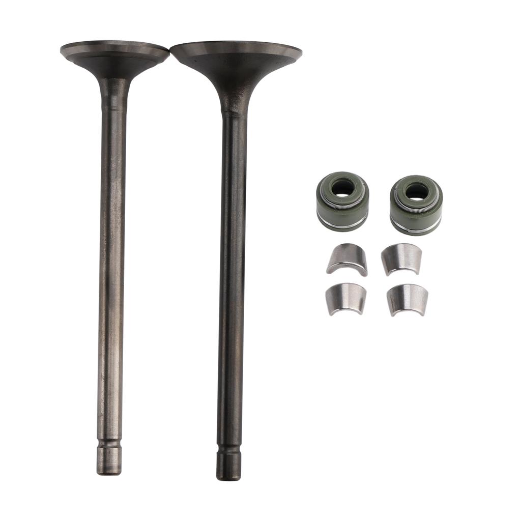 Intake Exhaust Valve Kit For Honda 76-79 CB125S CB125J 80-81 CG125 76-78 XL125