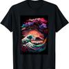 Japan Nature Cherry Blossom Tori Fuji Spiritual T-Shirt(5)