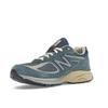 New Balance AURALEE X 990v4 Made In USA Trooper Unisex Sneakers Blue Dark-Slate Swamp U990AL4