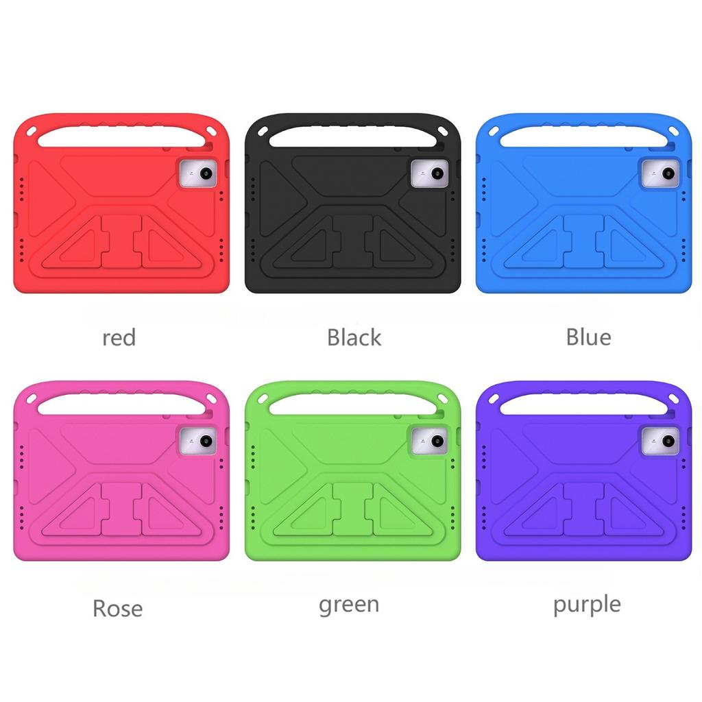 ძვირადღირებული ბავშვების რბილი EVA ქეისი Lenovo Tab M11 TB-330FU 2024 P12 12.7 M9 310FU 2023-ისთვის, დარტყმაგამძლე სადგამი, ბავშვებისთვის უსაფრთხო სახელური, ტაბლეტის ქეისი, Funda Capa