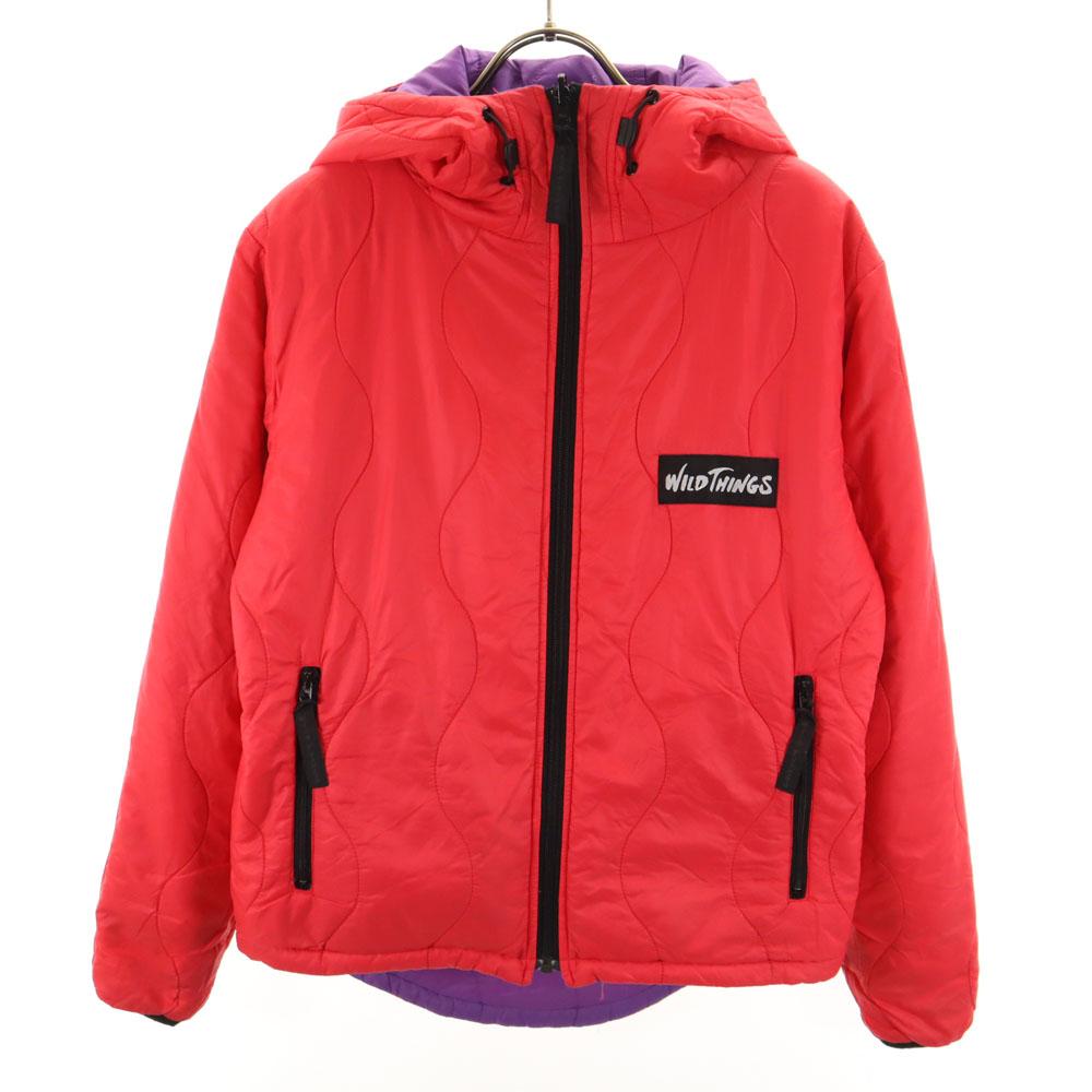 WILDTHINGS Reversible Primaloft Batting Jacket Purple Women Used
