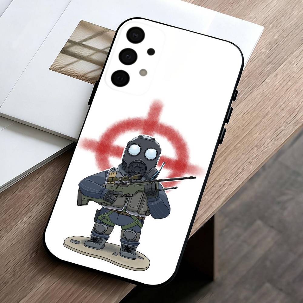 G-Game CS2 C-Counter S-S-Strikes Phone Case For Samsung Galaxy A73,A72,A71,A70,A53,A52,A51,Others Soft Black Cover