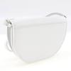 Burberry Olympia Mini Shoulder Shoulder Bag White Leather Women Used