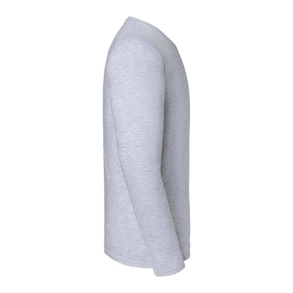 FRUIT OF THE LOOM Mens Iconic 195 Premium Long-Sleeved T-Shirt