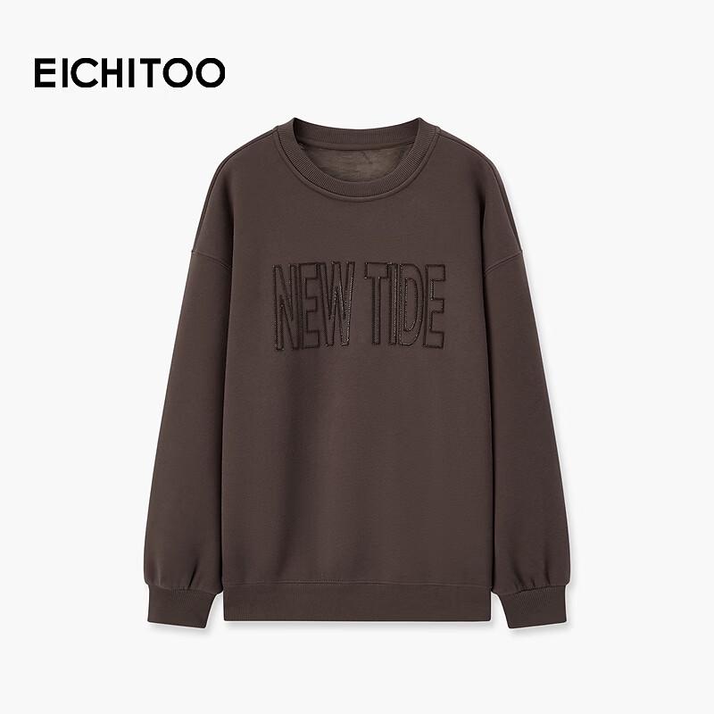 EICHITOO Women s Fleece-Lined Crewneck Sweatshirt S