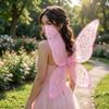 Organza Fairy Butterfly Wings Sparkle Kids Party Wings Creative Costume Wings  Christmas Gift