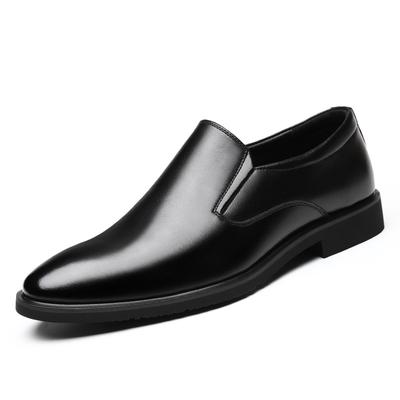 Fashion Summer Autumn Breathable Dress Shoes for Men Solid Color Fashion Casual Antiskid Wedding Shoes Male 2025 New Designer Shoe Man