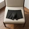 Solid Color Ice Silk Boxers Underpants Underwear for Men Fashion Men Boxer Briefs  Male
