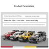 1/32 Dodge Mammoth Toy Car Model Alloy Diecasting with Rear Wheel Pull Back Sound and Light Toys Vehicles Models Gift for Boys