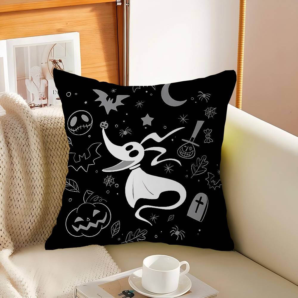 Halloween Skräck Spöke Cool Grön Monster Kuddfodral Design Kuddfodral Dekor Högtidsdekoration
