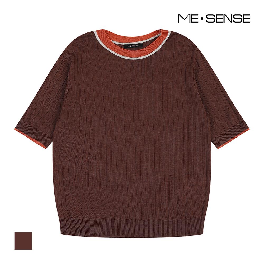 MESENSE Knit With Half Sleeves_Mb38Knm602Z