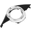 Left/Right Car Front Fog Light Cover Chrome Foglights Frame Grill for PEUGEOT 207 SPORT MODELS 2006 2007 2008 2009