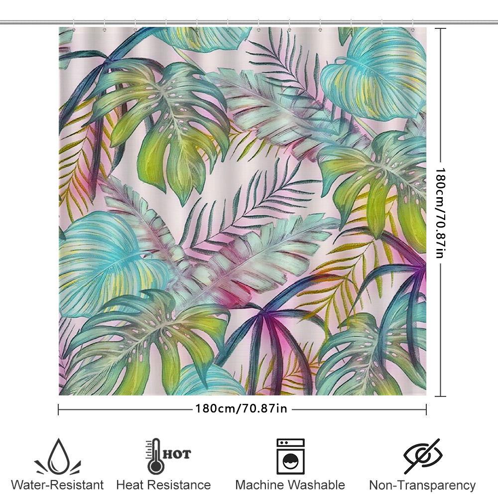 Pug Shower Curtain Dog Bathroom Decor Rustic Tree Design Personalized Home Decoration Waterproof Fabric Customizable Size Made i