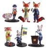 In Stock Hot  Zootopia 2 Collectible Figure Set Officer Judy & Nick Wilde Premium Toy Statue Perfect Kids Gift