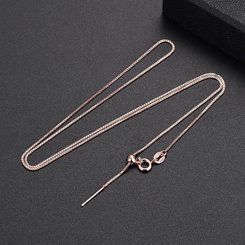 Universal DIY Adjustable Clavicle Cross Chain Necklace for Women