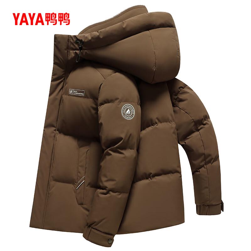 

Мужская короткая пуховая куртка с капюшоном серии Yaya Mountain 180/96A(XL)