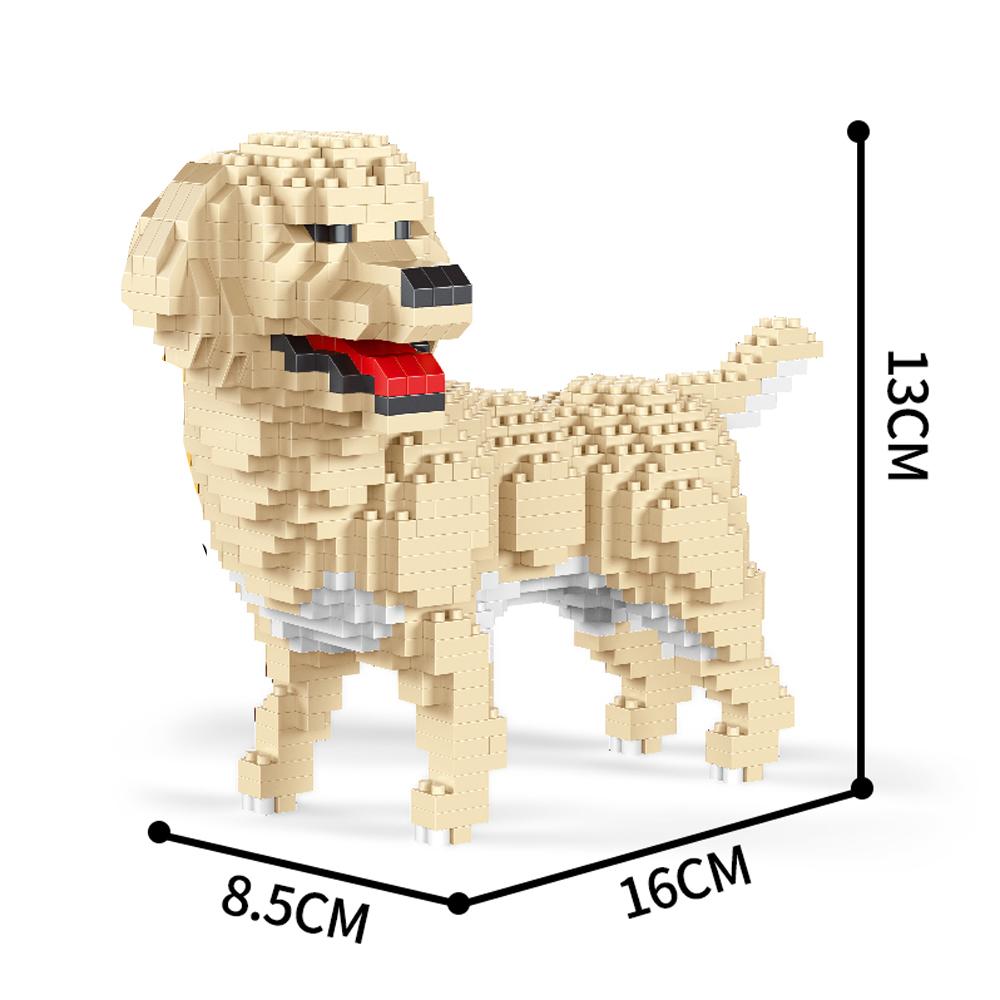 Cute Cartoon Squirrel Micro Mini Building Set - DIY Diamond Bricks Puzzle for Home Decor, STEM Educational Gift for Boys Girls