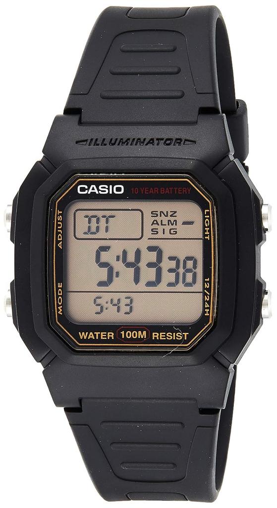 CASIO Watch Overseas Model Men's W-800HG-9A