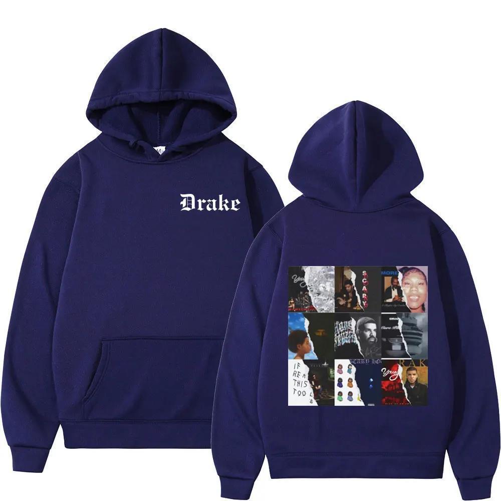 Hot Rapper Drake Album Printed Hoodie High Quality Fashion