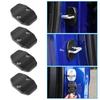 4x Car Door Lock Cover Buckle Protector Kit for Dodge Charger 2010+ Carbon Fiber