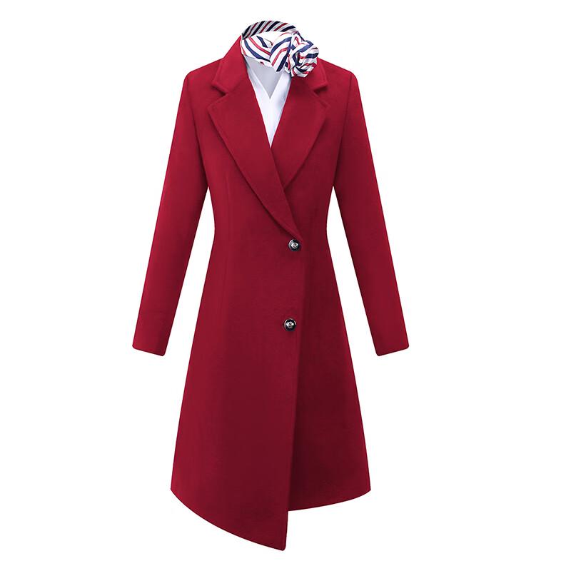 Unisex Professional Wool Blend Overcoat