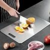 3pcs Premium Stainless Steel Cutting Board Set - Durable, Easy To Clean, Rust-Resistant, BPA-Free, Space-Saving Kitchen Ready for Food Preparation