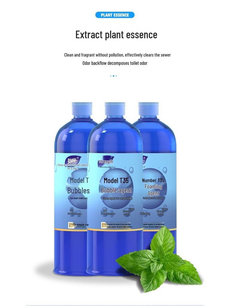 Universal Smart Toilet Foam Shield: Automatic Anti-Splash Deodorant Liquid Refill