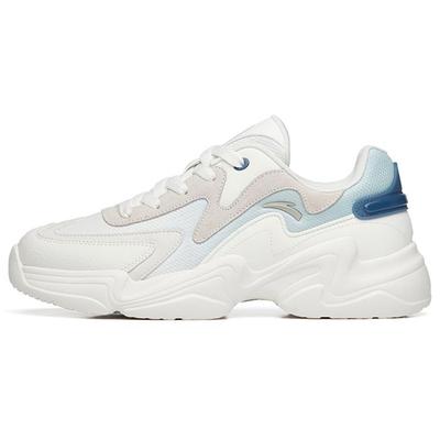 Retro Sports Shock Absorbing Non-Slip Wear-Resistant Low-Top Casual Shoes Men Sneakers White Blue Gray 912238830-2