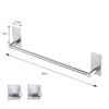 Stainless Steel Bathroom Towel Bar Set