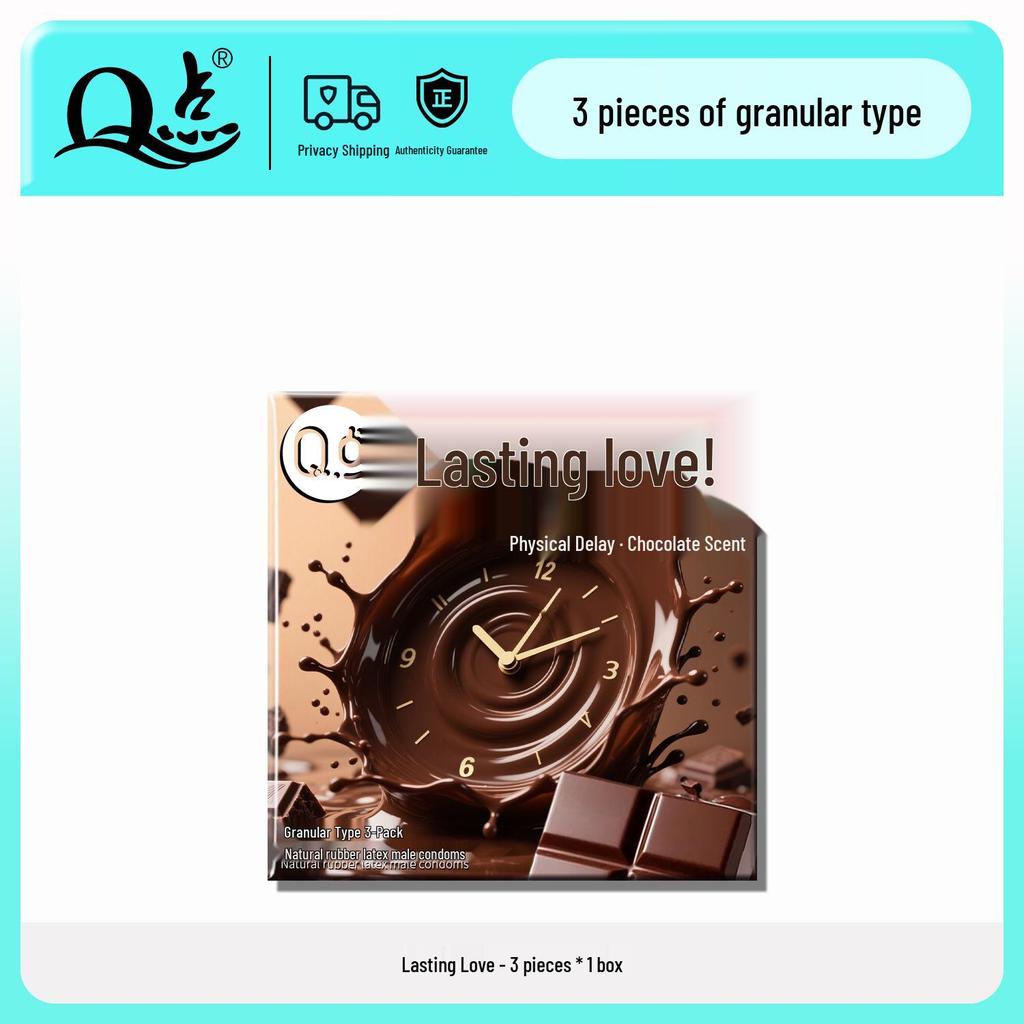 Q-point Ultra-thin Clitoral Stimulating Beaded Condoms - Long-lasting and Safe for Men