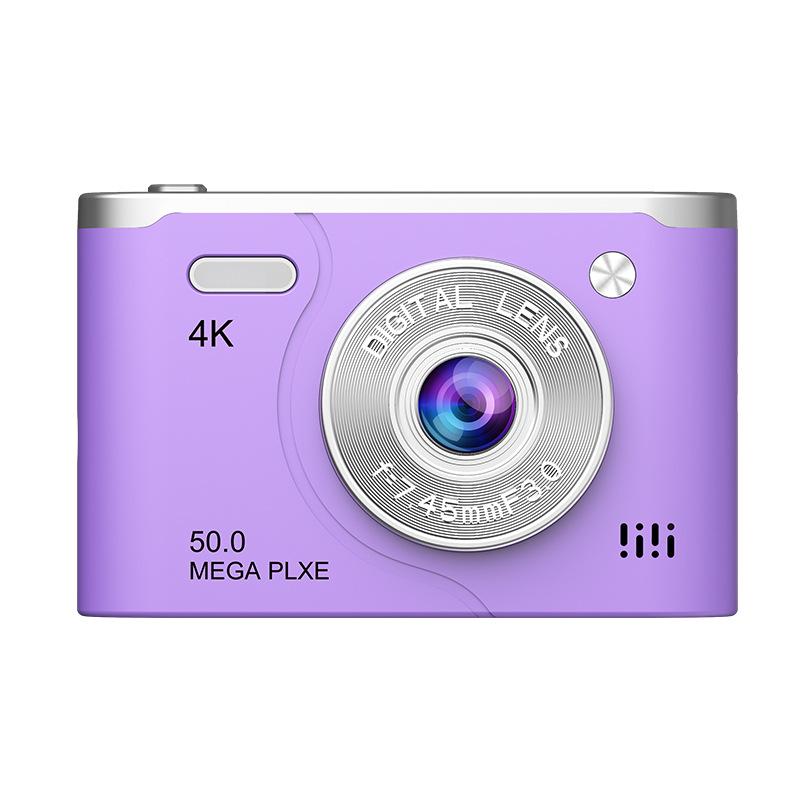 Retro-Style Mini Portable Dual-Camera Mirrorless SLR for Students and Beginners