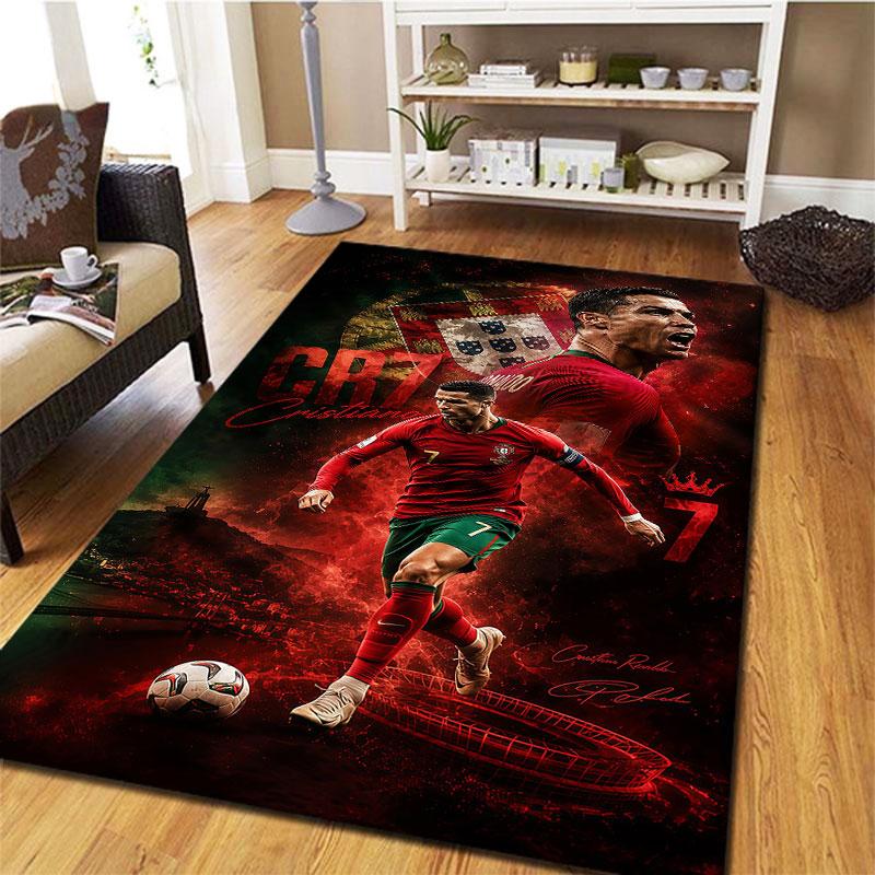 CR7 Carpet Rug for Living Room Bedroom Home Sofa Decoration,Kids Play Non-slip Floor Mat